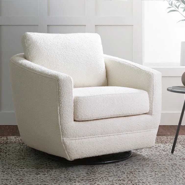 Second Story Home Gogh Swivel Glider Recliner Chair - Modern Swiveling Rocking Chair for Nursery, Living Room & Bedroom - Perfect for Breastfeeding, Relaxing & Reading