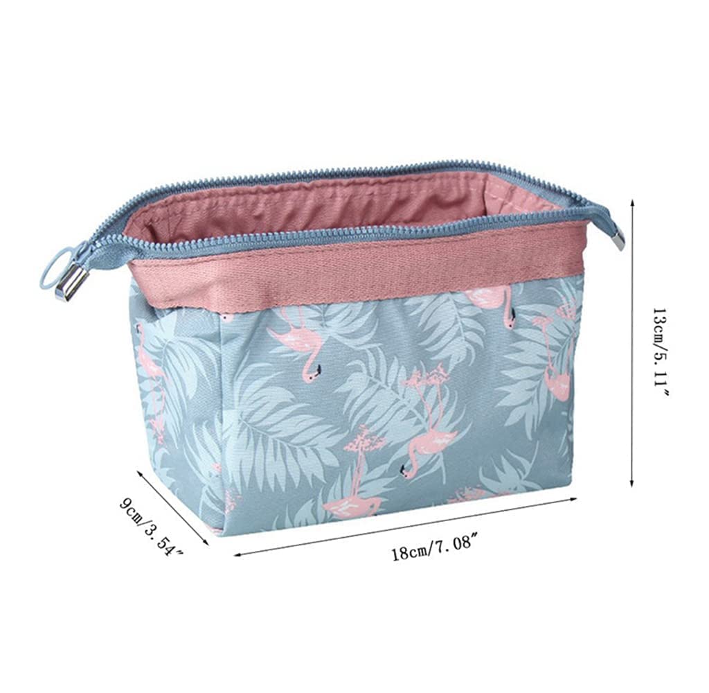 BESTOTTAM 2-Pack Waterproof Cosmetic & Toiletry Travel Organizer Bags for Makeup, Shaving, Grooming - Compact Storage Pouch Kit for Men, Women & Girls - Perfect for Airplane, Gym, Camping & Business Trips