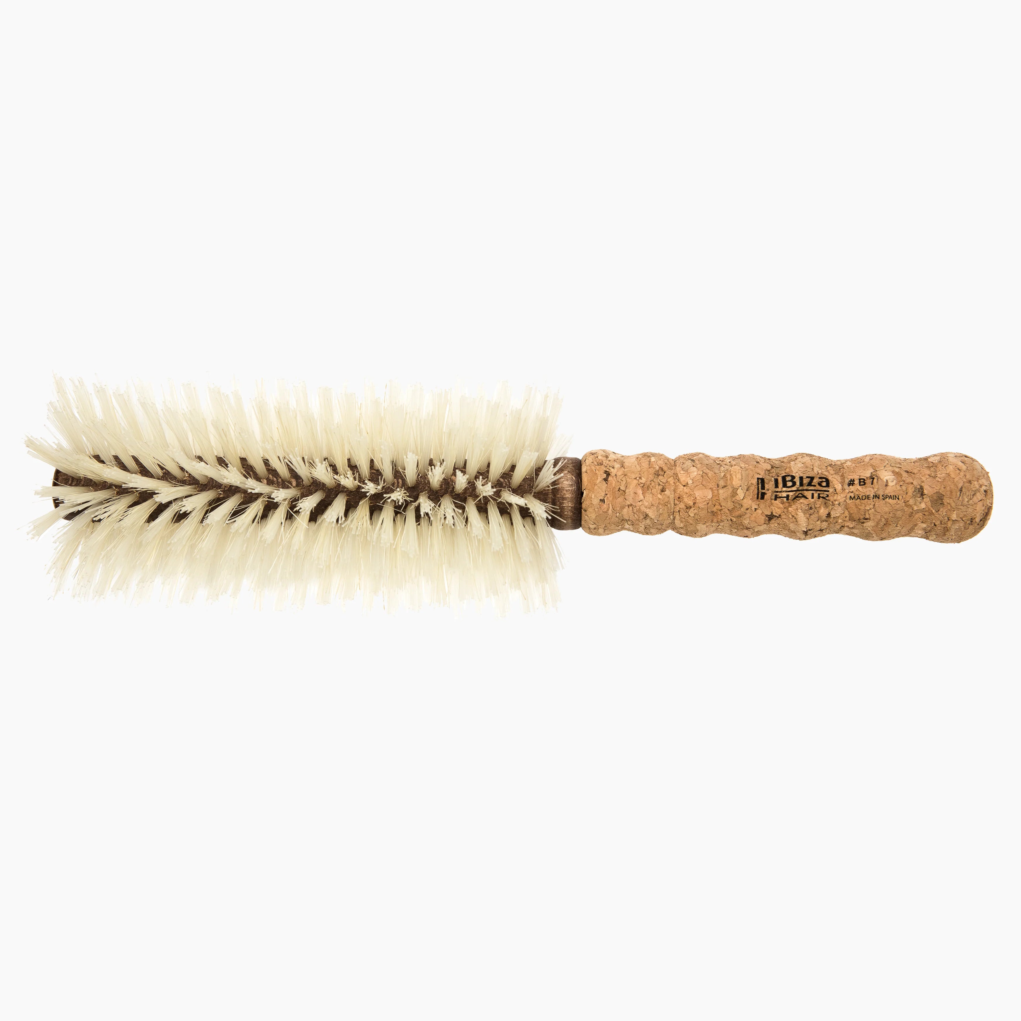 Premium Boar Bristle Hair Brush - B7 Extra Large 70mm for Men & Women - Perfect for Thick, Curly & Long Hair Styling at Home or Salon