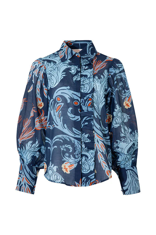 COOP by Trelise Cooper Women's Truffle Ruffle Blouse - Elegant Feminine Top for Office, Date Night & Special Occasions