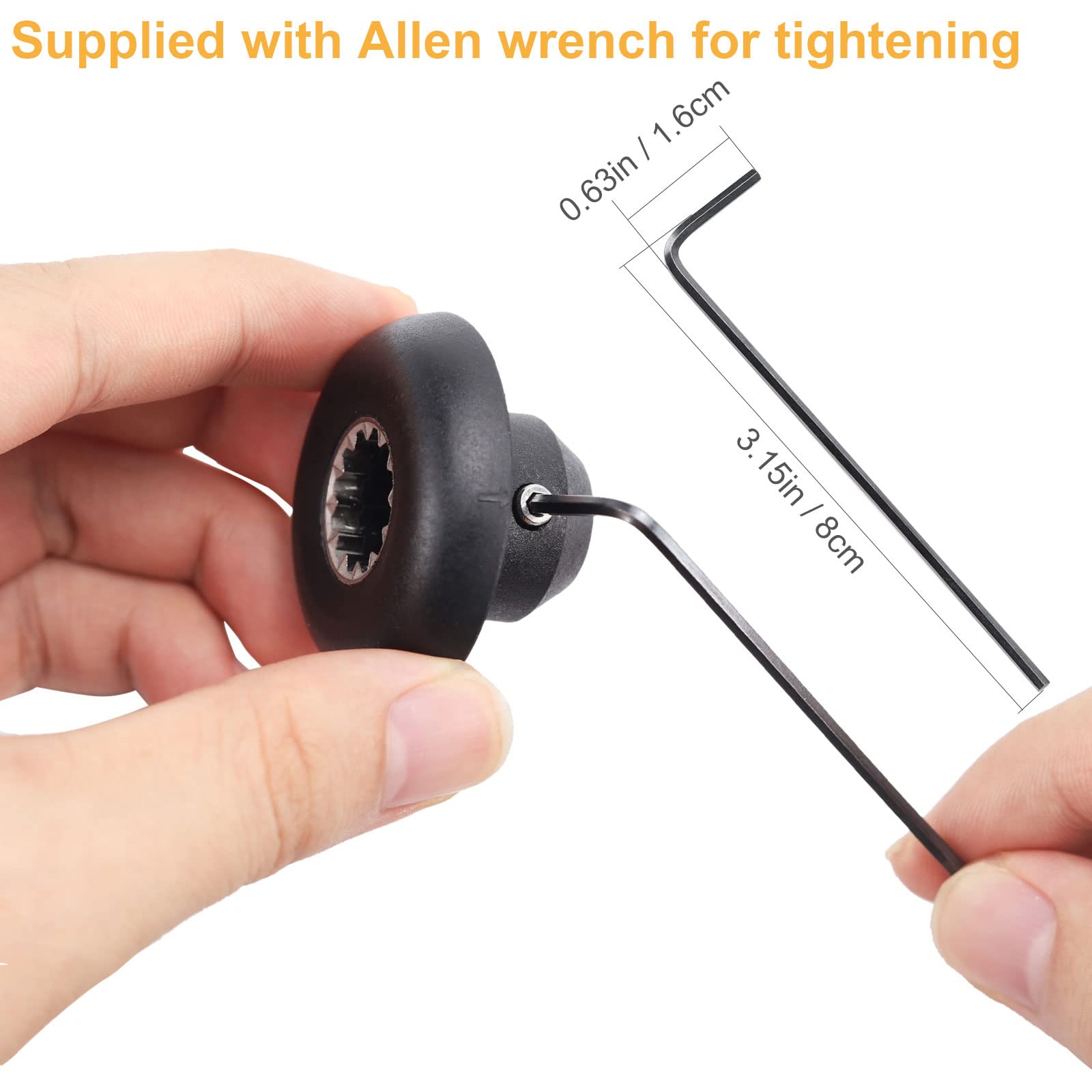 Vitamix 891 & 802 Blender Drive Socket Replacement Kit with Allen Wrench - Perfect for Smoothie Machines & Food Processors
