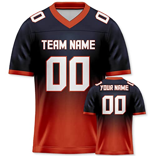 Orange-navy