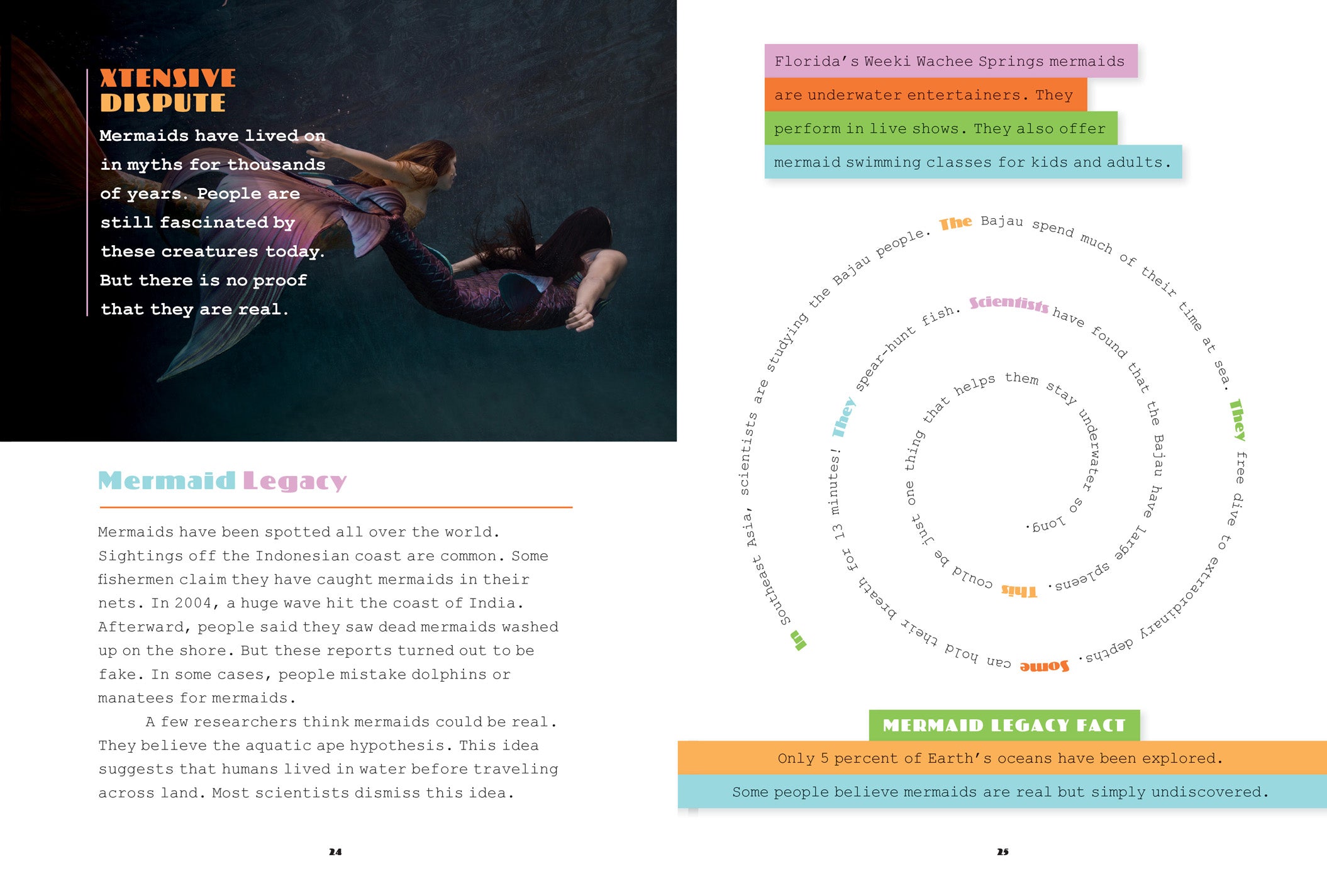Mermaids Book - ISBN 9781640261976 | Fantasy Adventure for Kids & Teens - Perfect for Bedtime Stories & Gifts