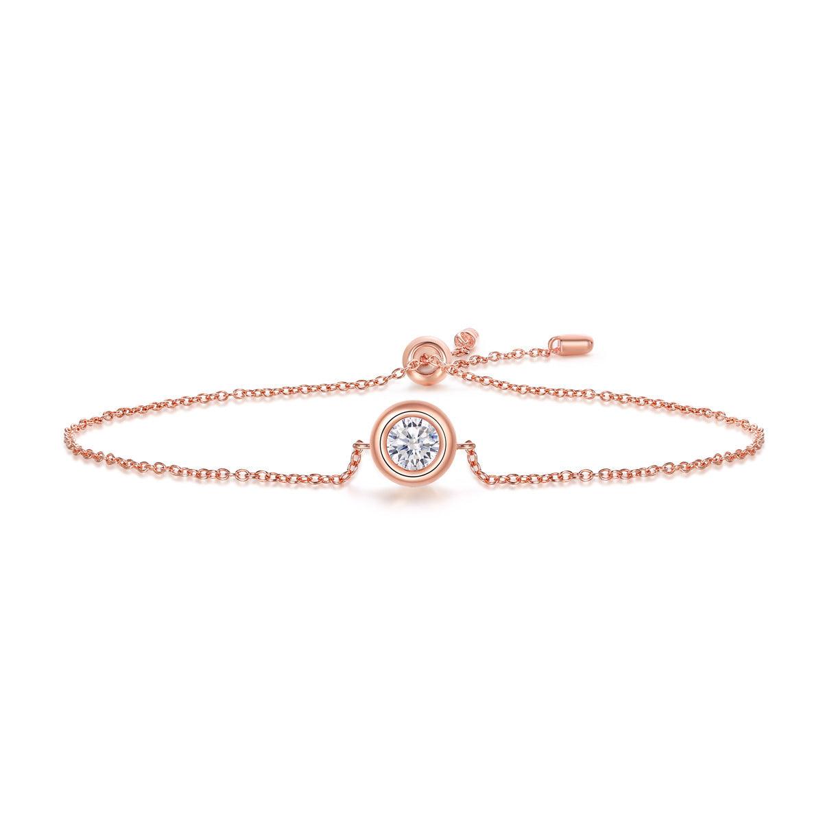 925 Sterling Silver Mosonite Bracelet for Women - Elegant & Durable Jewelry for Everyday Wear, Parties & Special Occasions