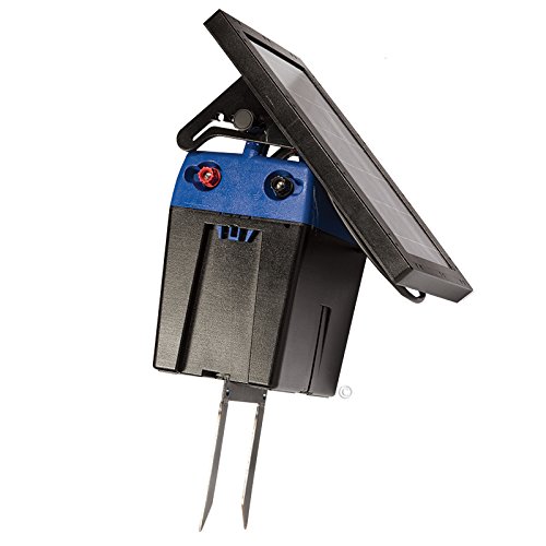 Premier 1 Solar IntelliShock® 30 Fence Energizer Kit with Digital Tester - Solar Powered Electric Fence Charger for Livestock, Pets & Wildlife Control - Perfect for Farms, Ranches & Rural Properties