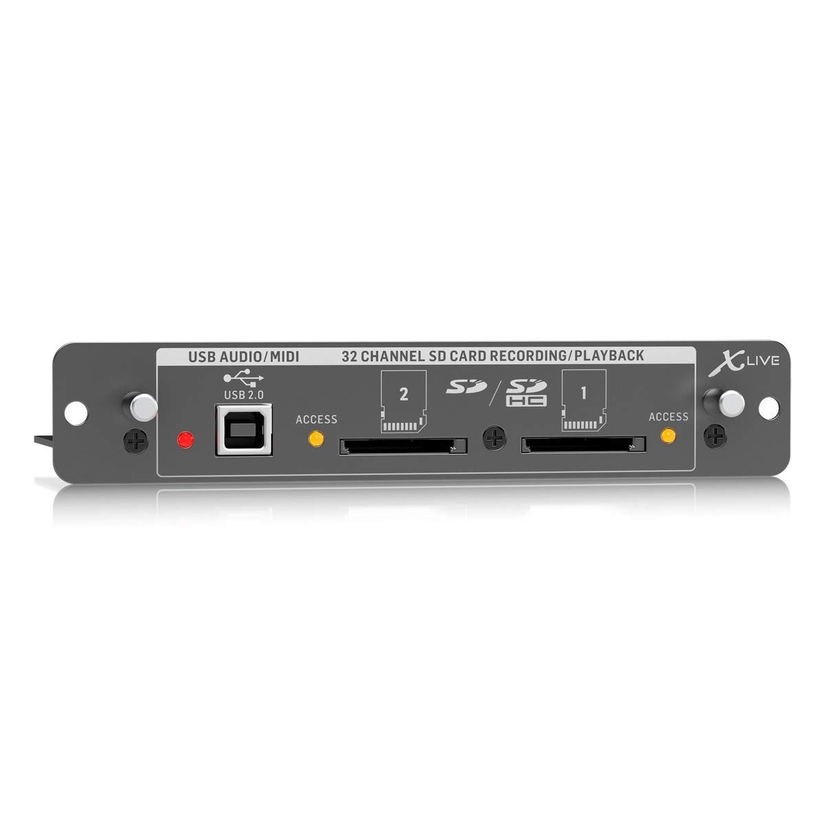 Behringer X-LIVE X32 Expansion Card - 32-Channel SD/SDHC & USB Recording Card for Live Sound Mixing | Perfect for Studio Recording & Live Performances