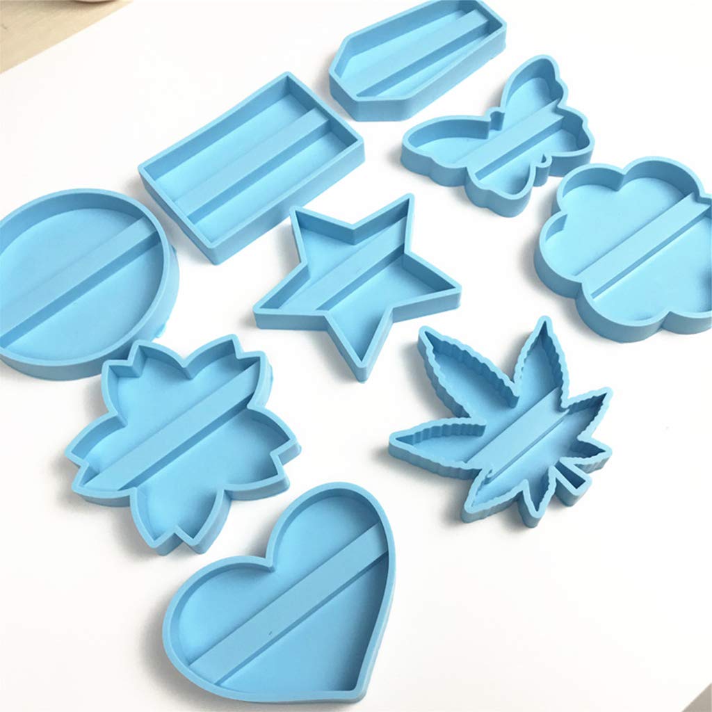 Premium Silicone Molds for Resin Crafts - Business Card Holder & Phone Stand Epoxy Casting Molds - DIY Jewelry Making, Home Decor & Gift Making Supplies - Perfect for Crafters, Artists & Small Businesses