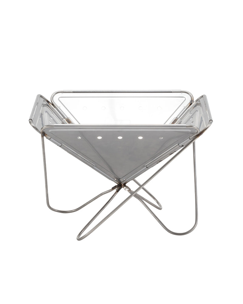 Portable Fireplace XL - Outdoor & Indoor Camping Fire Pit, Backyard Bonfire, Patio Heating for Cozy Gatherings