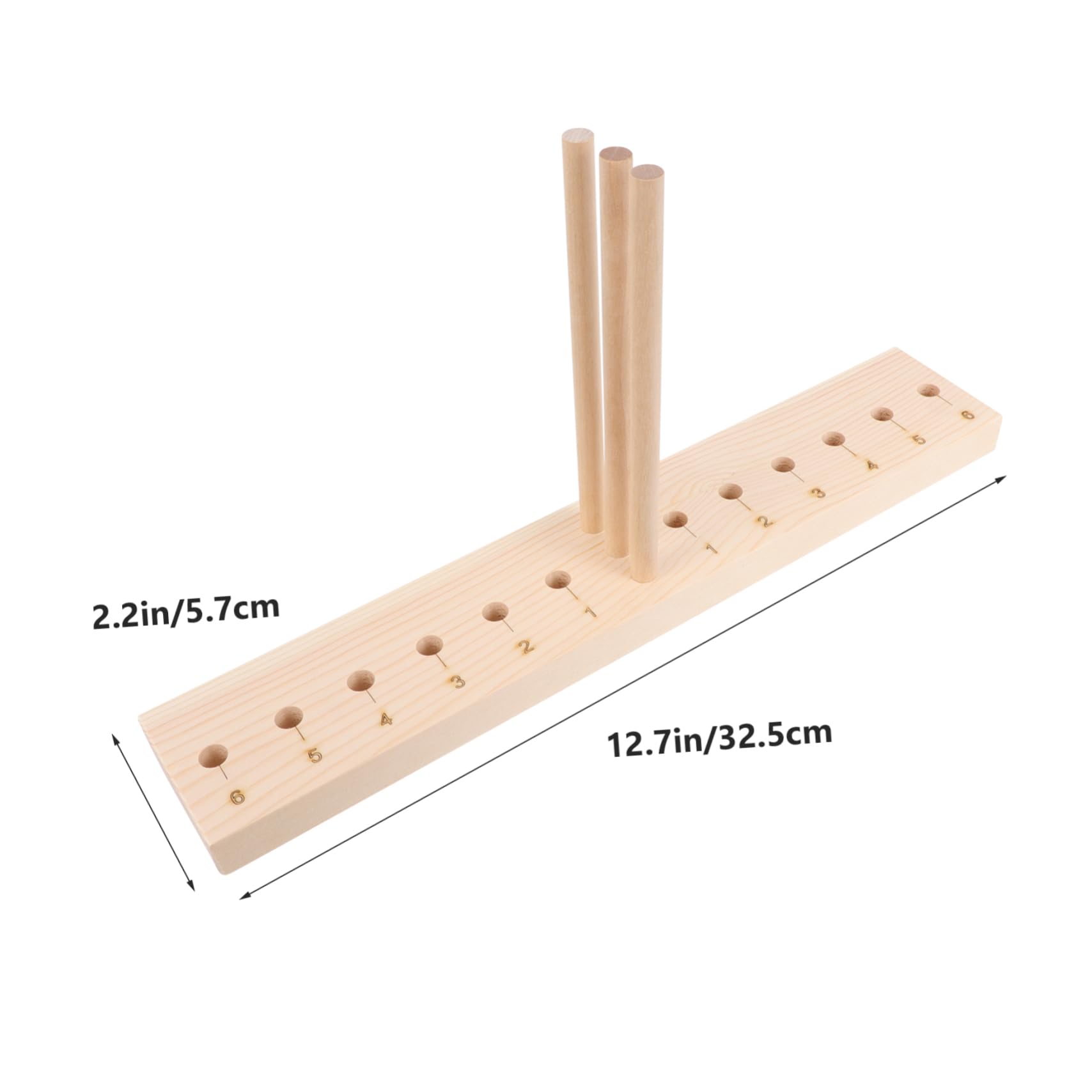 DIY Large Bow Maker Tool - Wooden Ribbon Craft Bow Maker for Wreaths, Gift Wrapping, Hair Accessories & Home Decor - Perfect for Holiday Decorations, Wedding Bows and Craft Projects