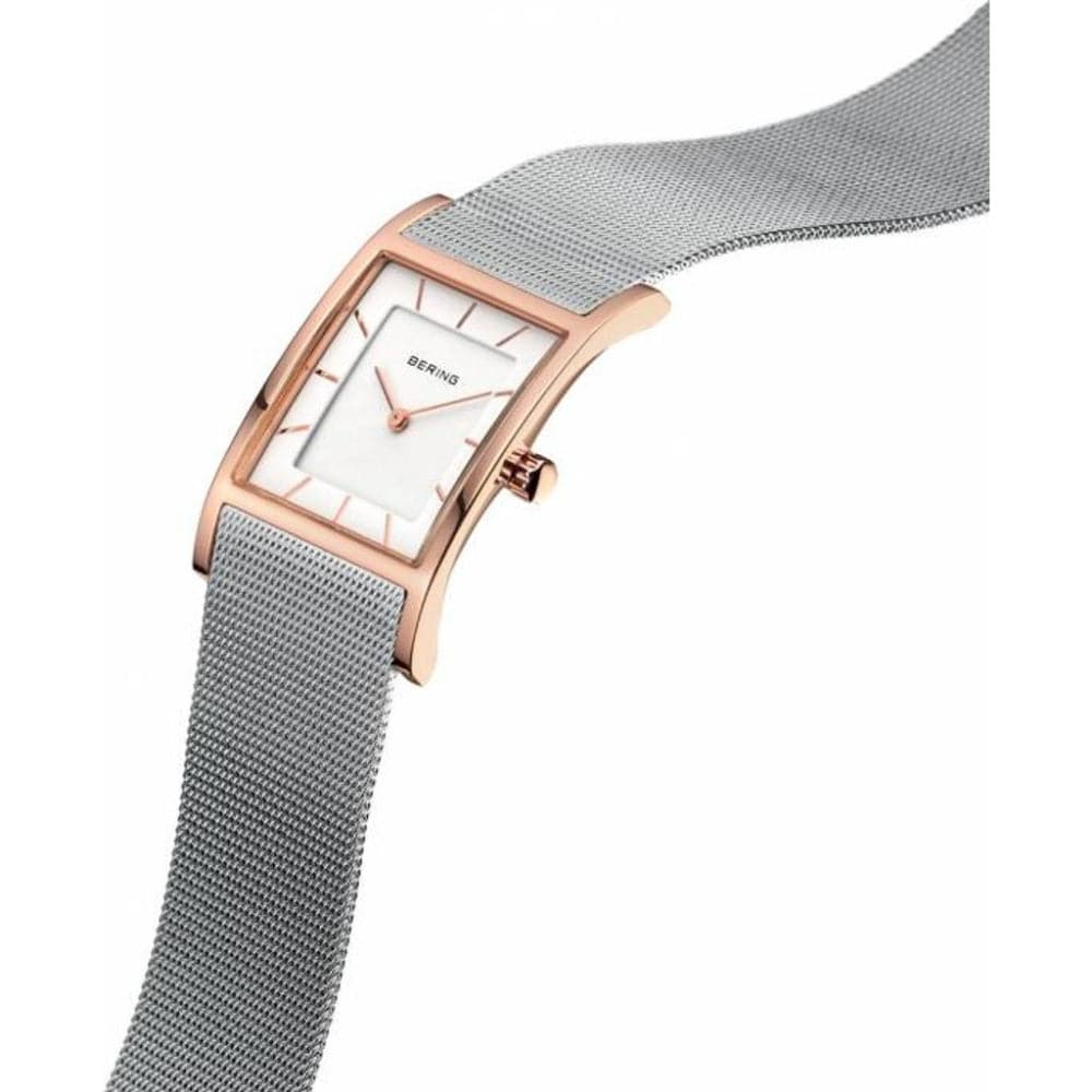 Bering Classic Women's Watch - White Dial, Silver Milanese Strap 10426-066S | Elegant Timepiece for Business, Office & Formal Occasions