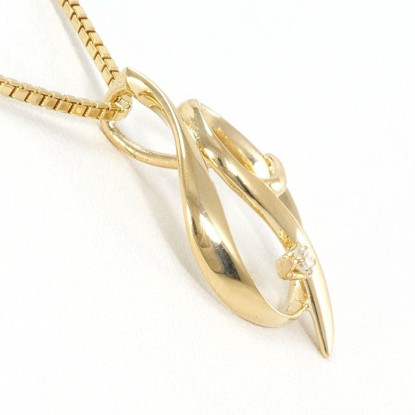 18K Yellow Gold Diamond Necklace for Women - Elegant Dainty Pendant Jewelry Gift for Anniversary, Valentine's Day & Special Occasions