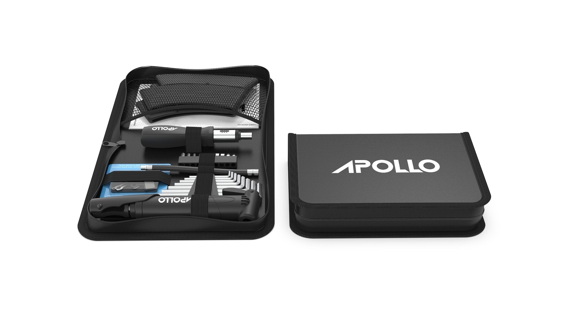 Apollo Phantom Toolkit - Professional Bike Repair Tool Kit for Cyclists | Perfect for Road, Mountain & Commuter Bikes | Home & Travel Bike Maintenance Essentials