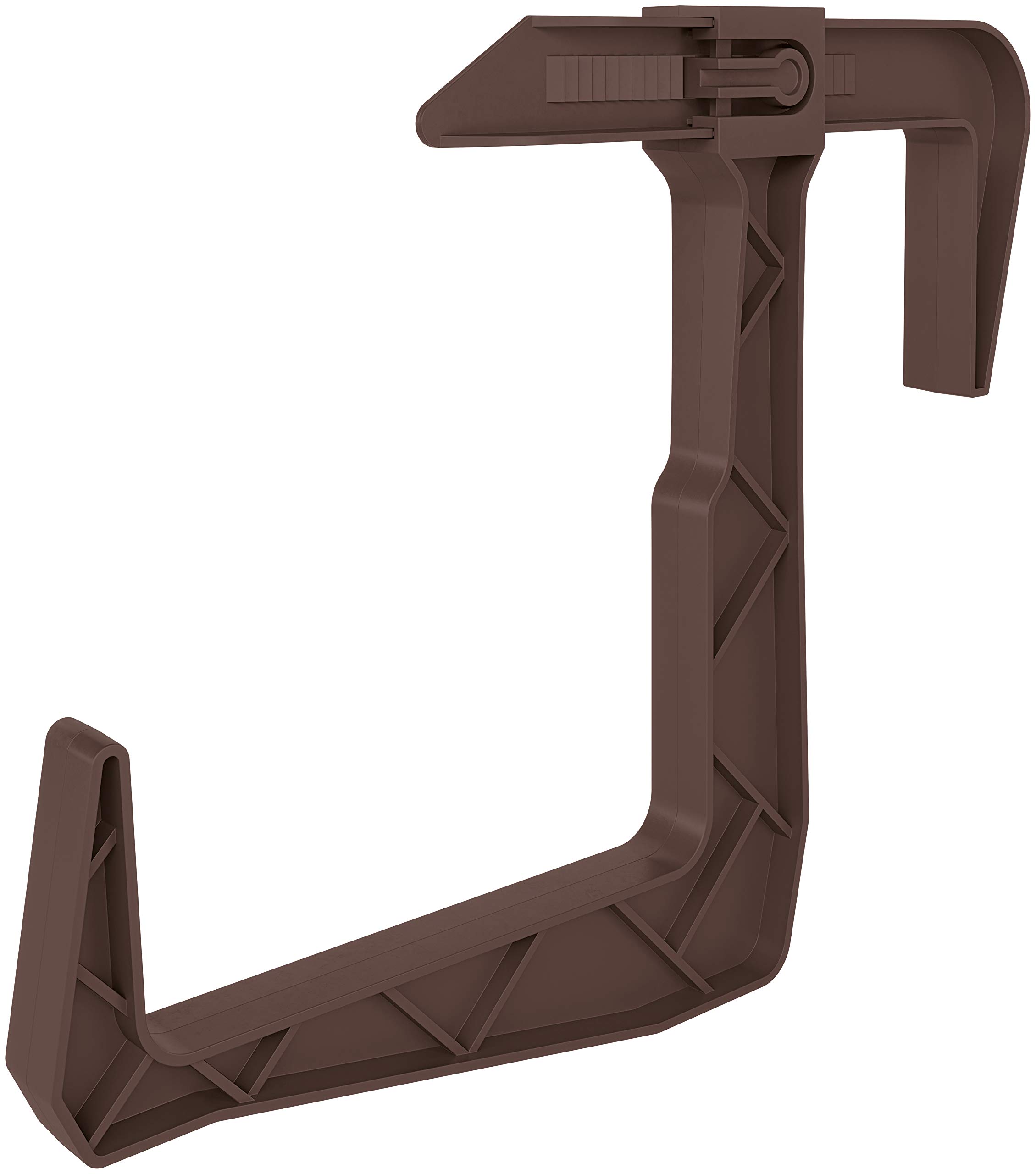 Dunes Clamp-on Universal Fit Adjustable Planter Box Rail Brackets for Balcony Fence - Fits x-x