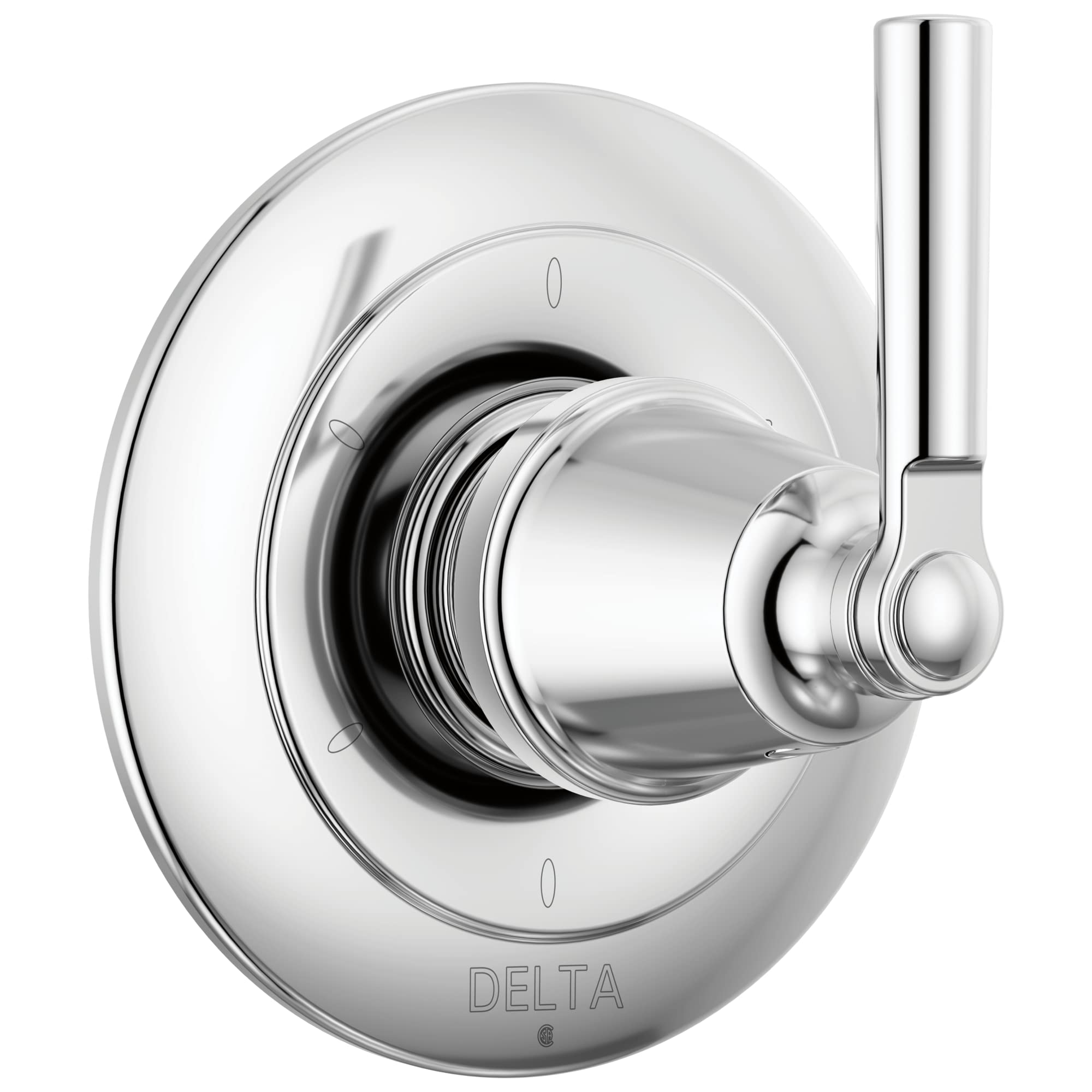 Delta Faucet Saylor Chrome 6-Setting Shower Handle Diverter Trim Kit with Diverter Valve - T11935 (Valve Not Included) - Perfect for Bathroom Renovation & Modern Shower System Upgrade
