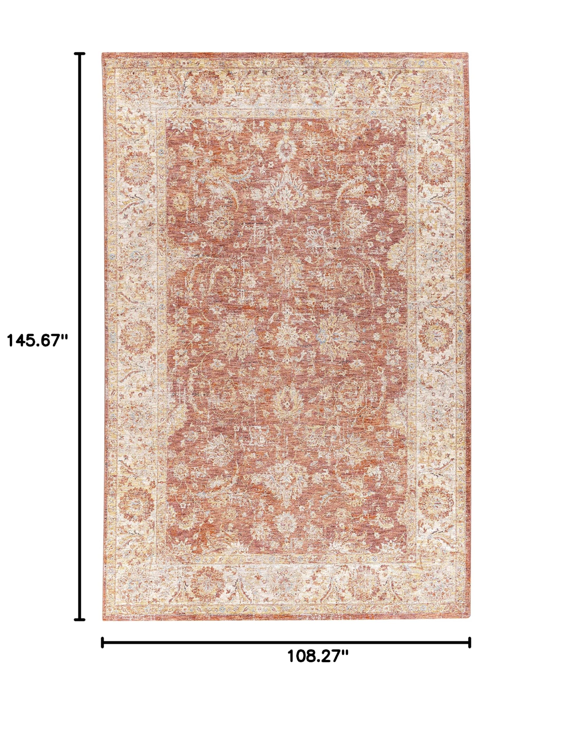 Hauteloom Maniwaki Soft Plush Area Rug for Living Room & Bedroom - 9' x 12'2