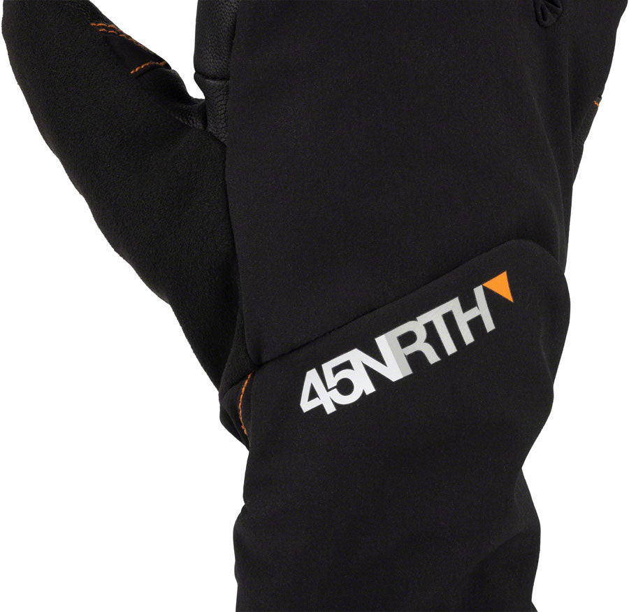 45NRTH 2024 Sturmfist 5 Winter Gloves - Black Full Finger X Small - Waterproof Cold Weather Cycling & Snow Sports Gloves for Men & Women