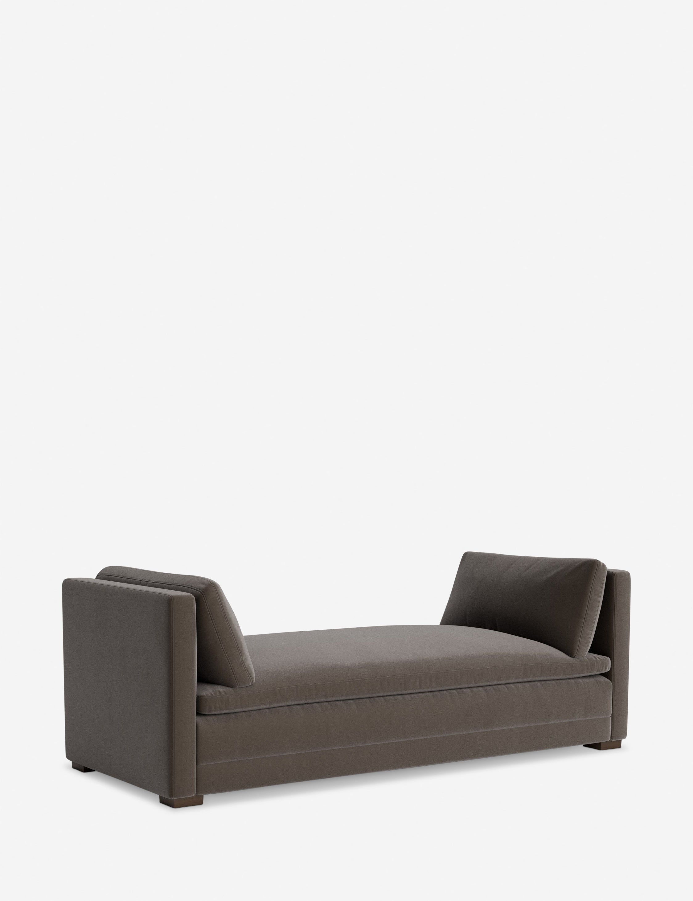 Elvie Chaise - Modern Accent Chair for Living Room, Bedroom & Office - Stylish Upholstered Lounge Chair with Wooden Legs - Perfect for Relaxing, Reading & Decorating Your Home