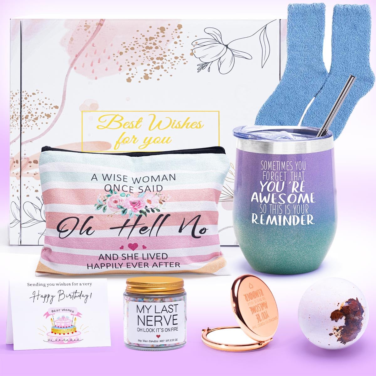 Thoughtful Birthday Gifts for Women - Unique Present Ideas for Best Friend, Sister, Coworker & Her | Perfect Friendship Gifts for Any Occasion - Great for Office Celebrations, Surprise Parties & Special Moments