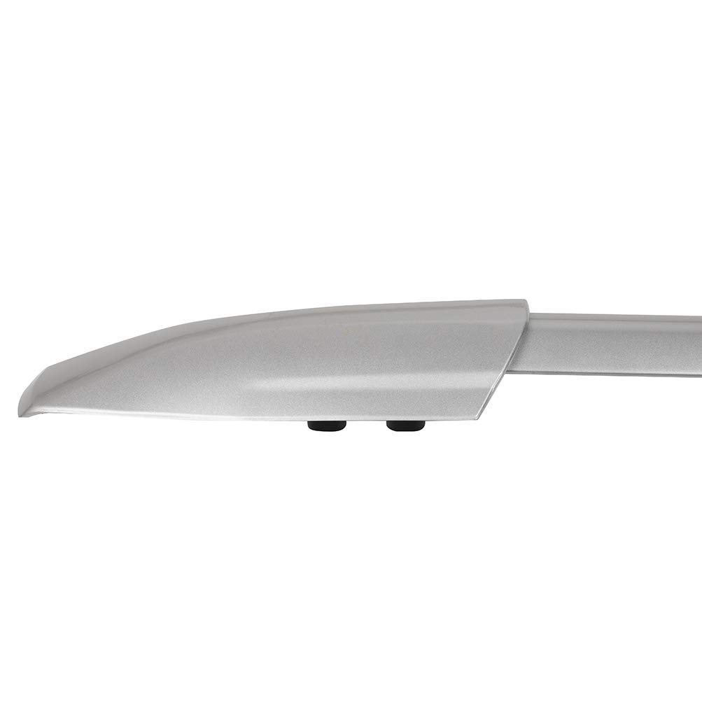 2008-2013 Toyota Highlander Silver Aluminum Roof Rack Side Rails & Cross Bars - Heavy Duty Rooftop Cargo Carrier for SUVs | Perfect for Road Trips, Camping Gear & Outdoor Adventures