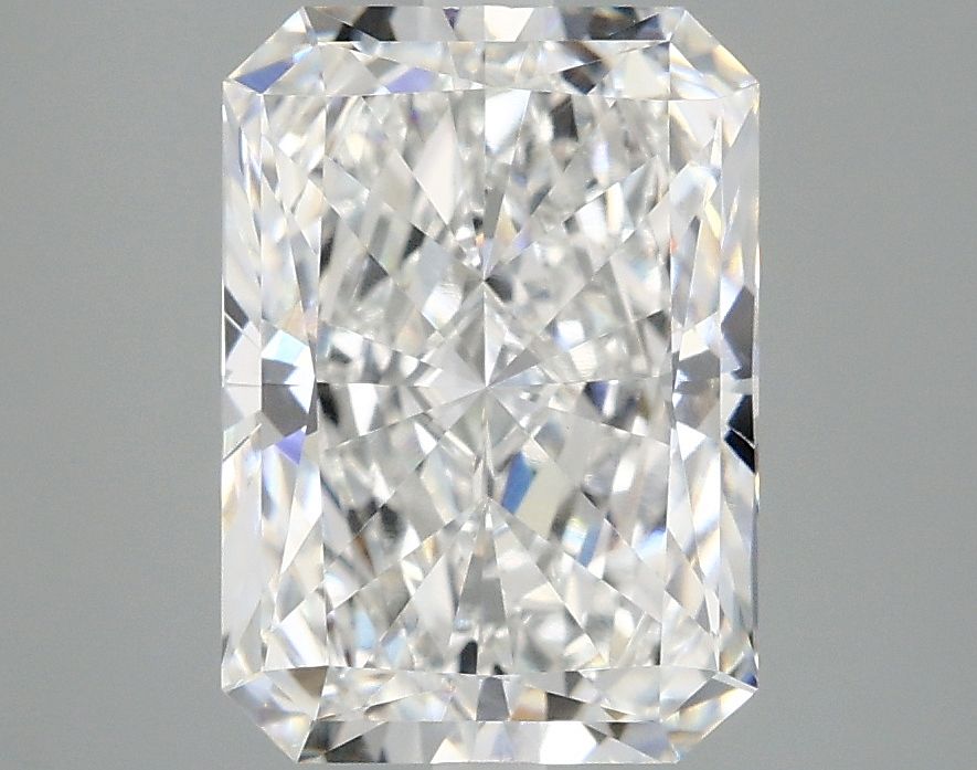 3.05 Carat E VVS2 Radiant Lab Grown Diamond - Stunning Engagement Ring Center Stone for Bridal Jewelry