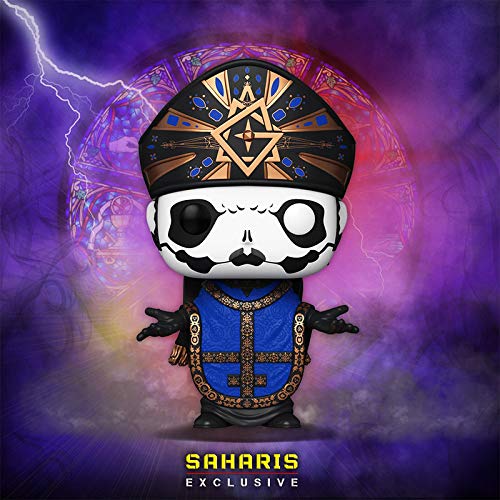 Funko Pop! Rocks Papa Emeritus IV Exclusive Vinyl Figure - Ghost Band Collectible for Music Fans & Home Decor