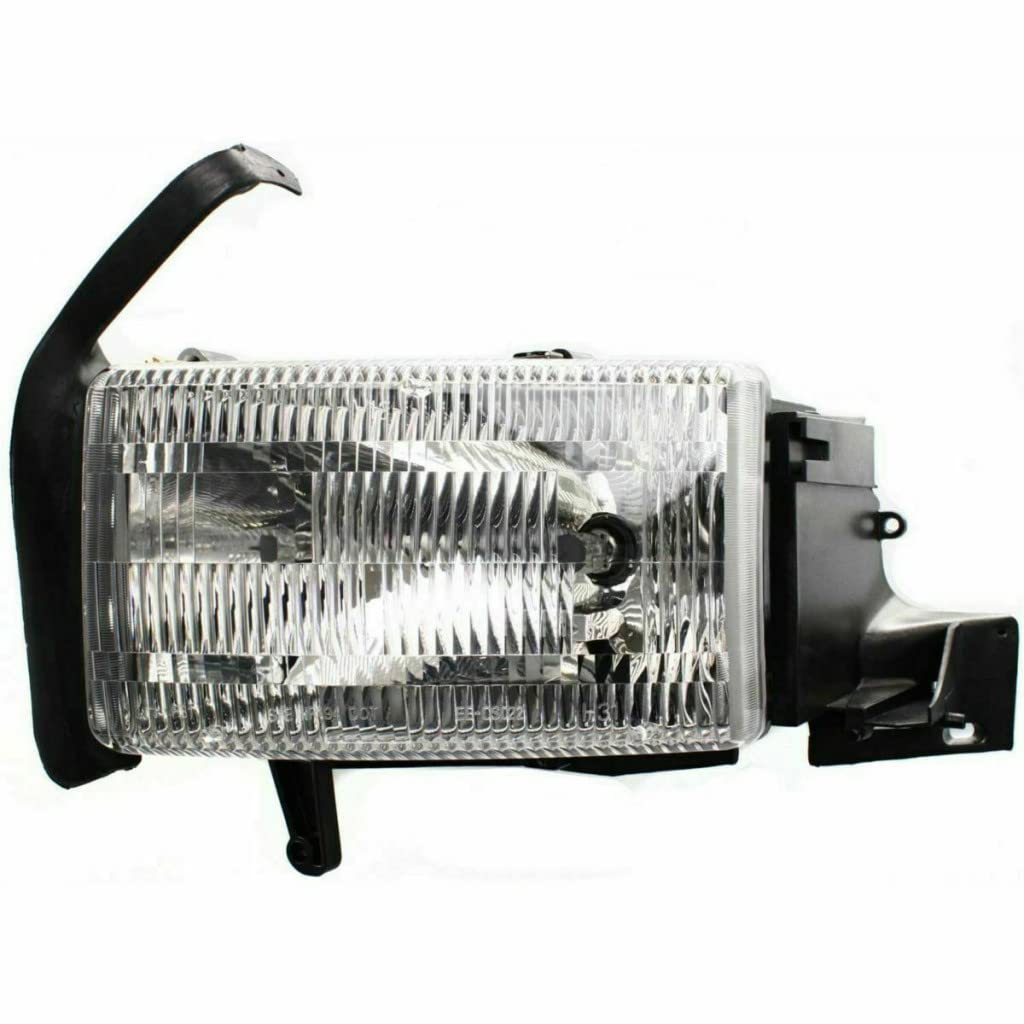 1999-2001 Dodge Ram 3500 Driver Side Headlight Assembly - CAPA Certified Composite Replacement (Part# CH2518108, 55054781AF) - Perfect for Night Driving & Off-Road Adventures