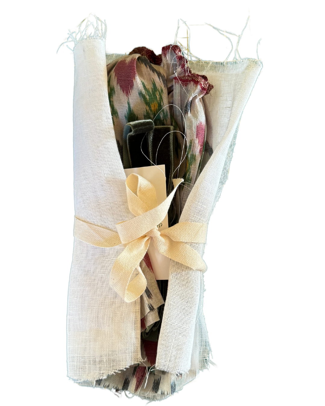 DIY Silk Sari Lampshade Kit - Handmade Boho Home Decor for Bedroom, Living Room & Wedding Decorations | Eco-Friendly Craft Project for Adults