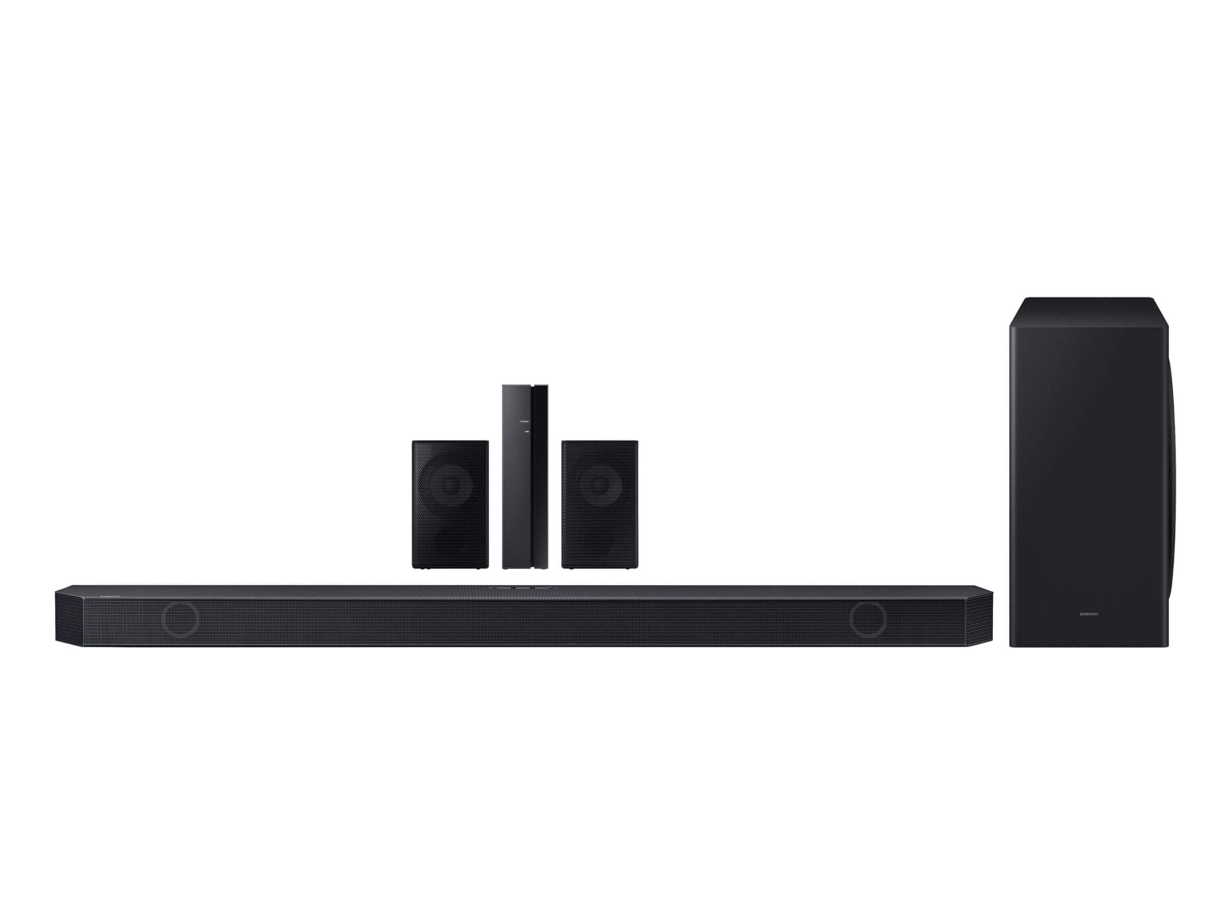 Samsung HW-Q910D 9.1.4ch Soundbar with Wireless Subwoofer & Dolby Atmos - Premium Home Theater Audio System for Movies, Music & Gaming