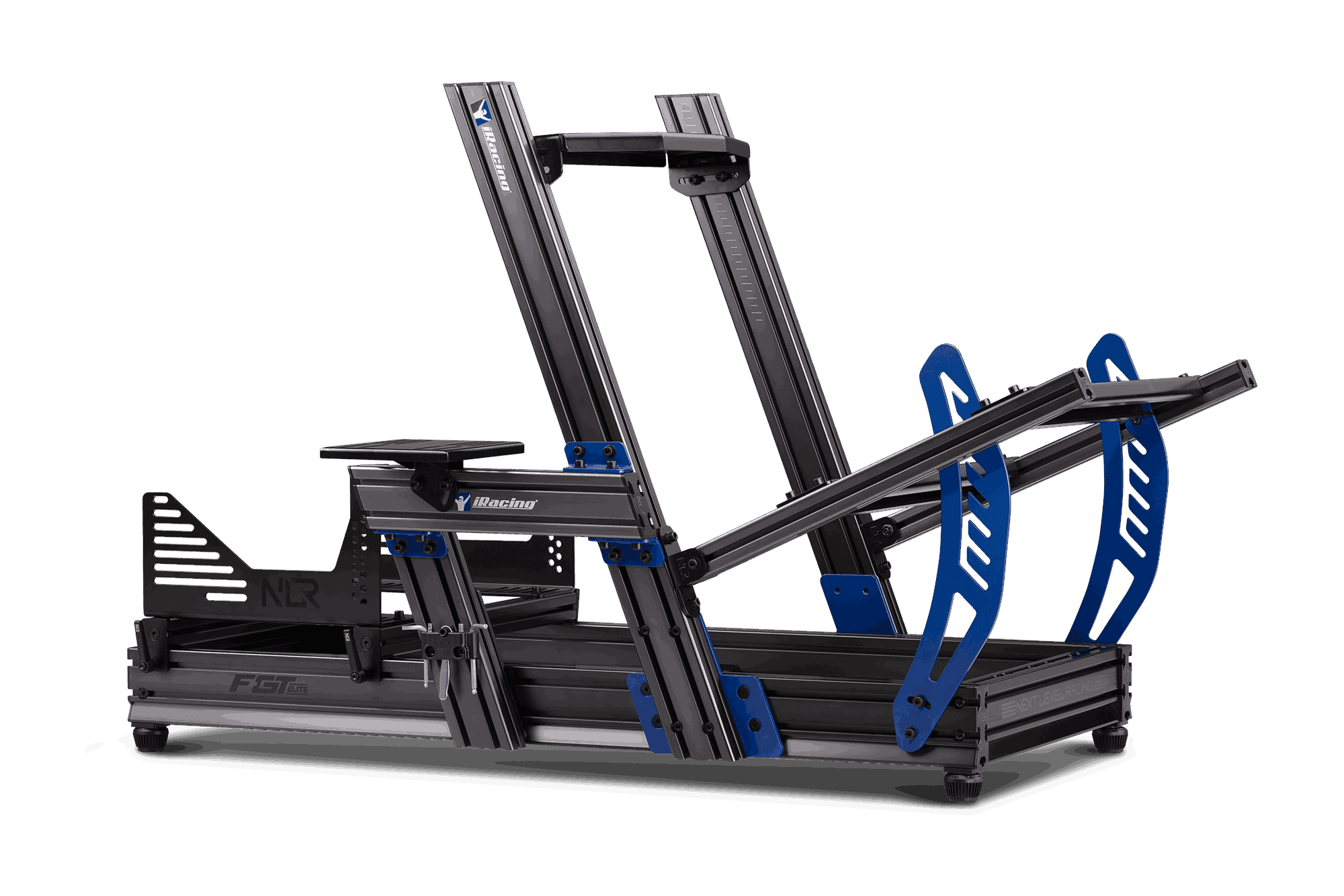 Next Level Racing F GT Elite Cockpit - iRacing Edition | Premium Racing Simulator Frame for PC & Console | Perfect for Home Racing Setup & Esports Competition