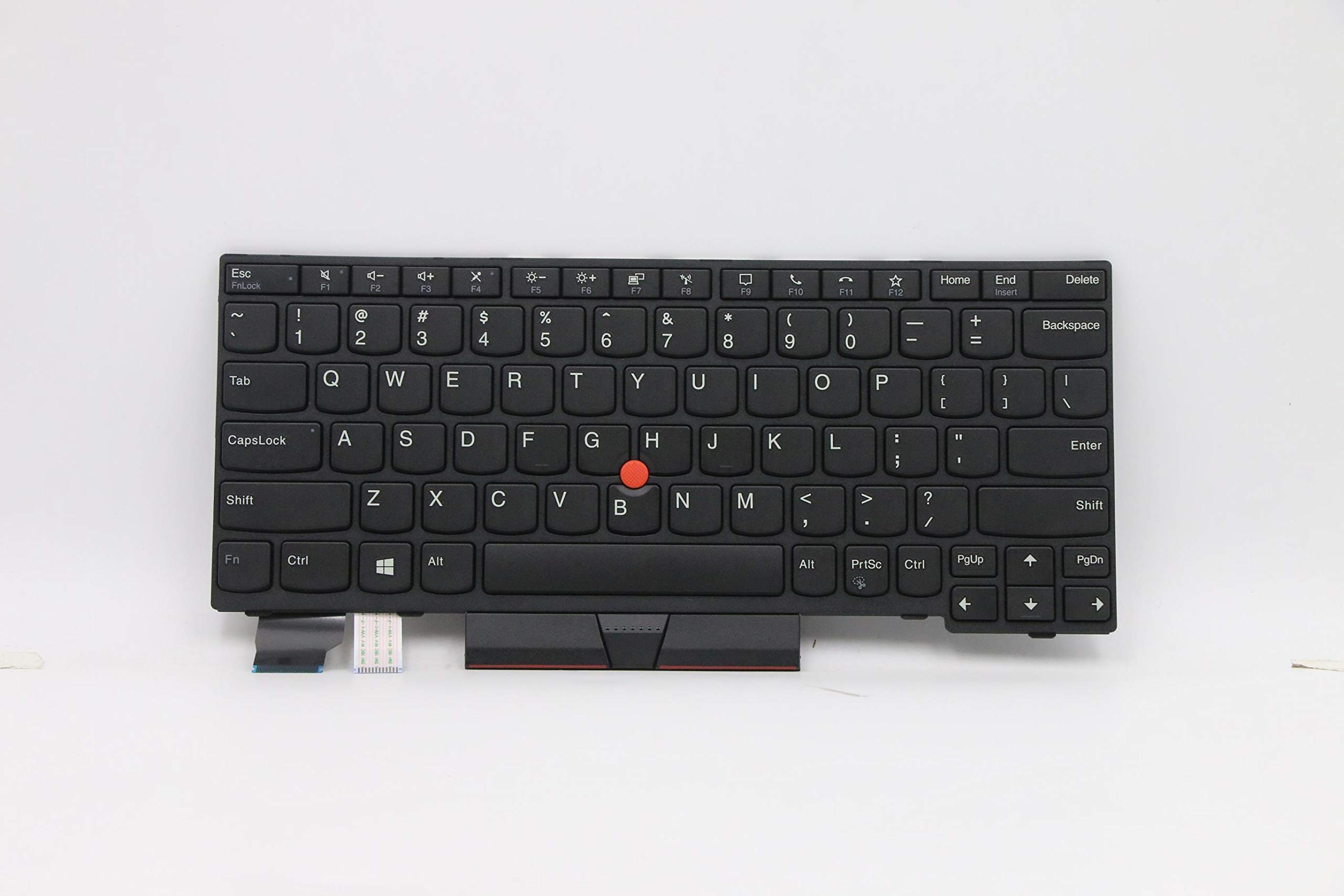 Original Lenovo ThinkPad X13 & L13 Series Non-Backlit Keyboard (5N20V43292) - US Layout Replacement Part for Laptop Typing & Office Work