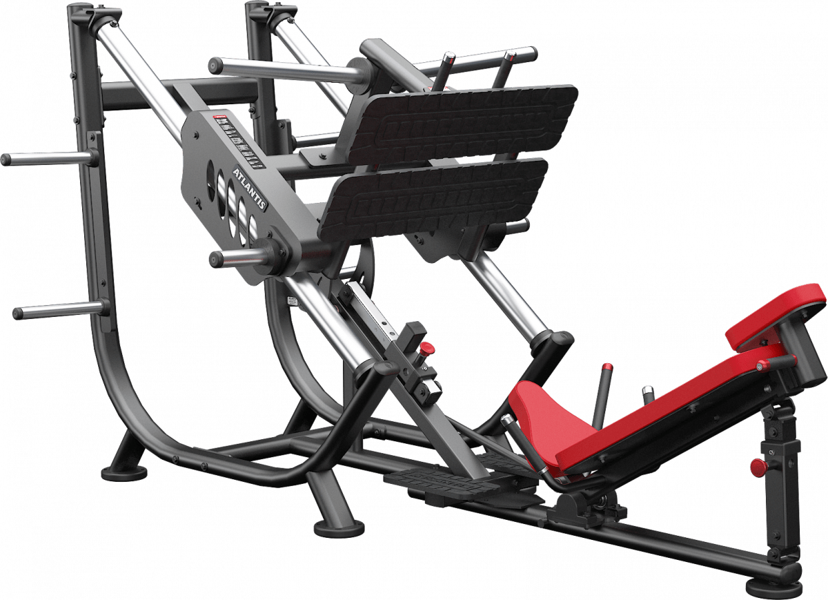 ATLANTIS 40 Degree Leg Press Machine for Home & Gym - Strength Training Equipment for Legs, Quads, Glutes & Hamstrings - Perfect for Weightlifting, Bodybuilding & Fitness Workouts