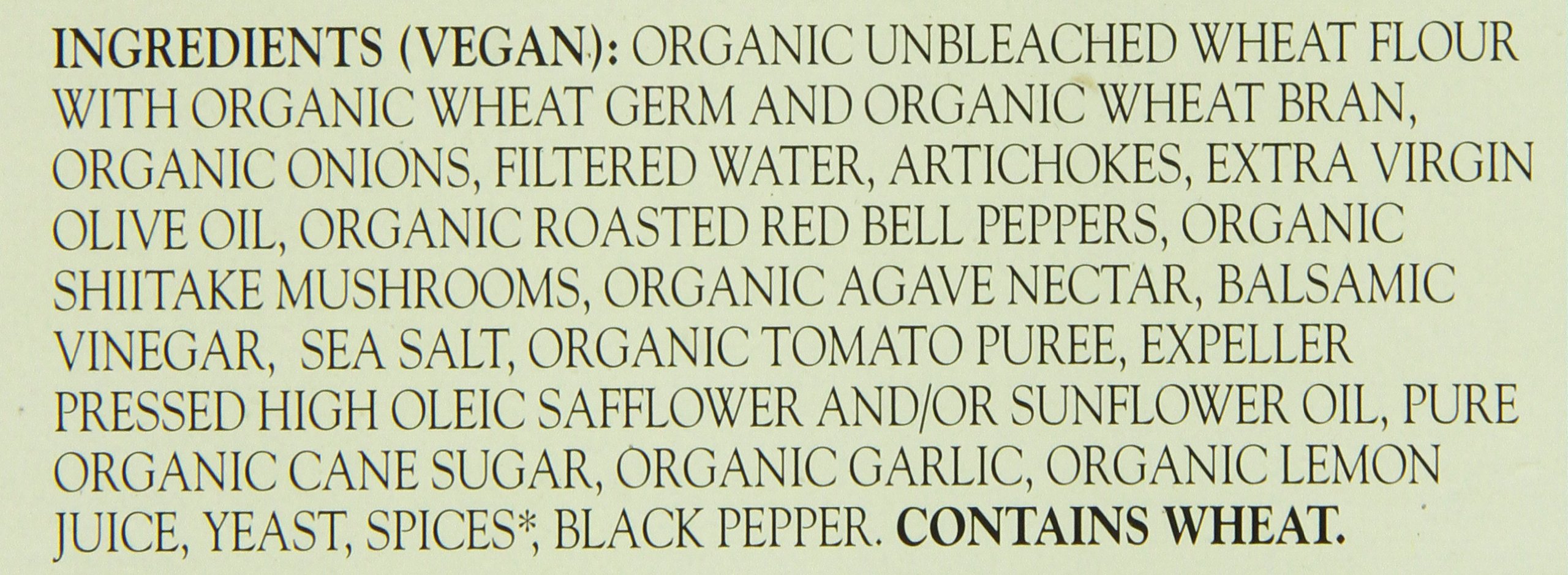 Amy's Organic Roasted Vegetable Vegan Frozen Pizza - Gluten-Free, Dairy-Free with Mushrooms, Onions & Peppers - 12 Oz Frozen Meal - Perfect for Quick Vegan Dinners & Healthy Family Meals