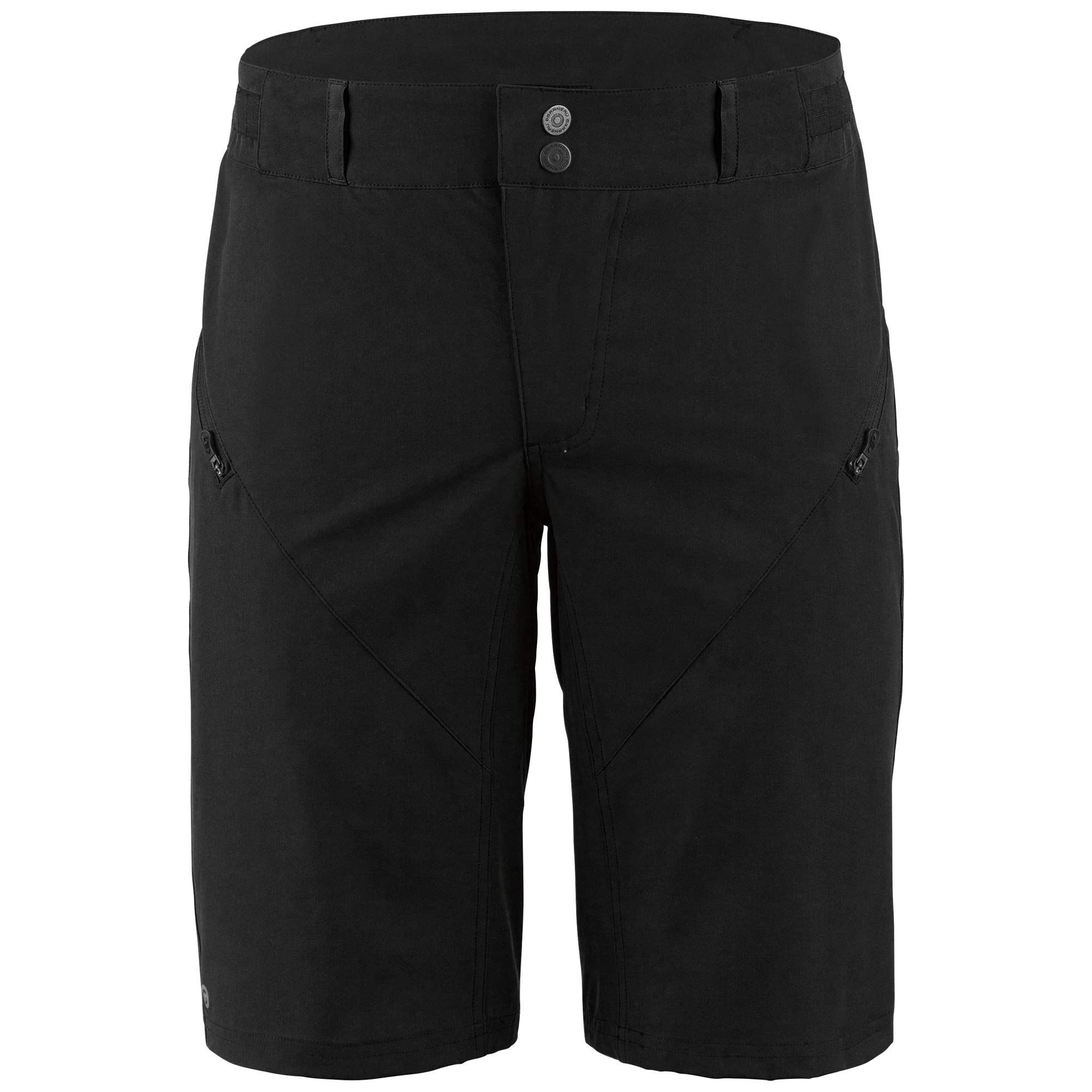 Louis Garneau Men's Leeway 2 Mountain Biking Shorts - Black, Medium Size | Comfortable Cycling Shorts for Trail Riding & Outdoor Adventures