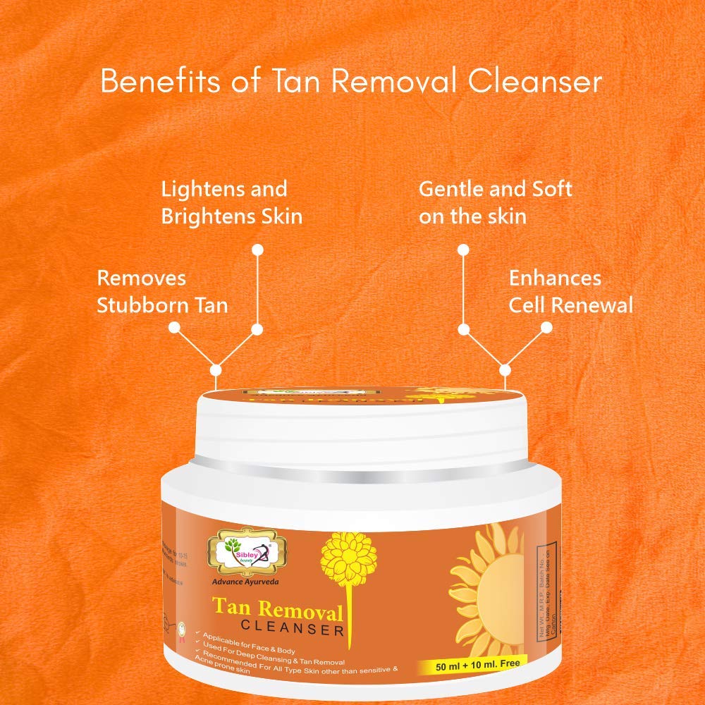 Sibley Beauty Aloe Vera Moisturizing Facial Kit with Papaya Face Wash & De Tan Cleanser - 155gm Cream + 10ml Serum, 100ml Face Wash, 60gm Cleanser - For Men, Women, Teens - Normal, Oily, Dry & Combination Skin - Daily Skincare Routine & Post-Sun Care