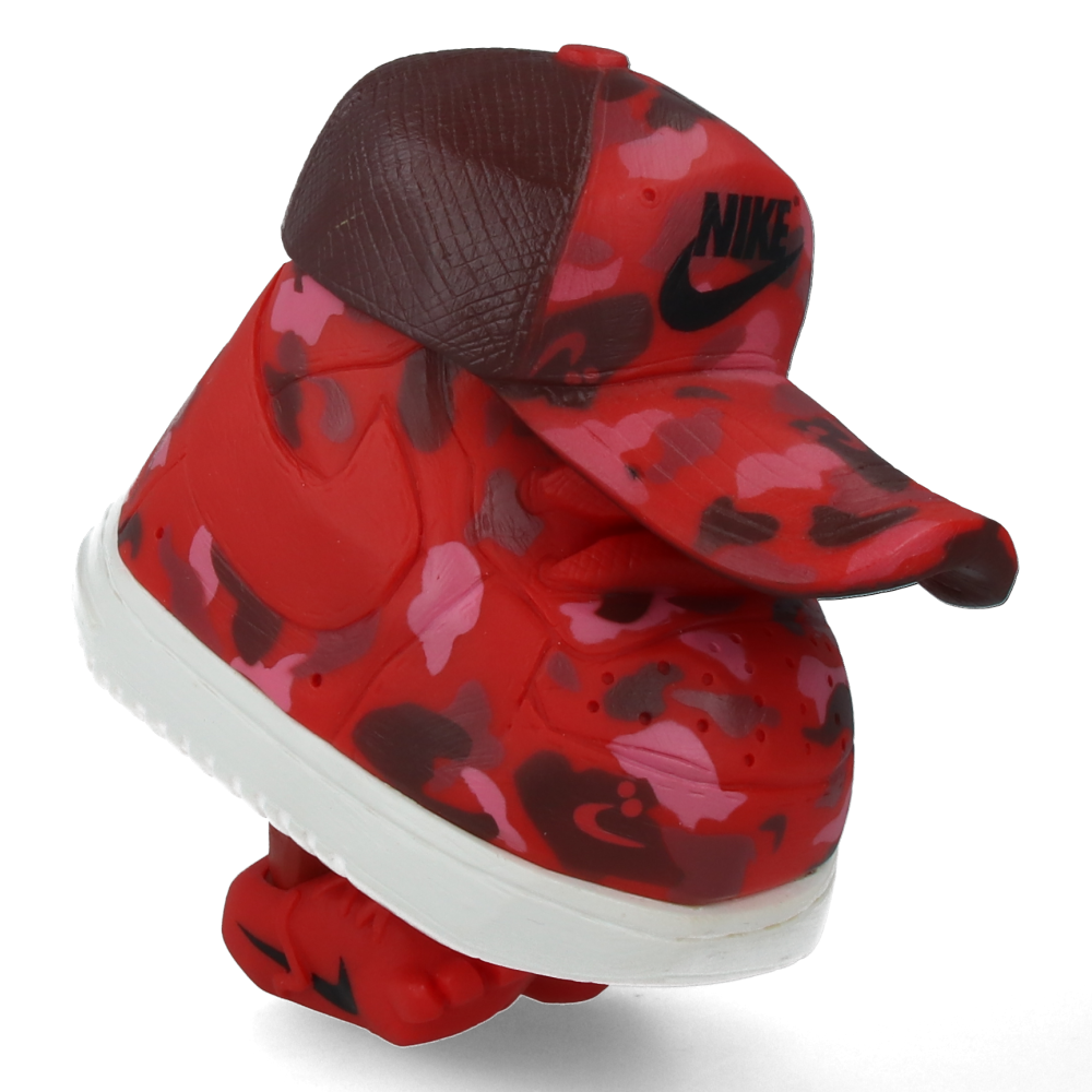 Mr. Shoe Boring Red x Nike x Michael Lau Limited Edition Sneakers - Red and Red Colorway - Perfect for Streetwear Fashion & Sneaker Collectors