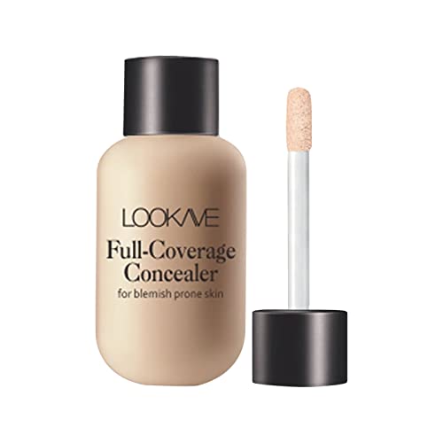 Natural Liquid Concealer for Babies - Whitening, Highlighting & Oil Control Foundation | Moisturizing, Non-Comedogenic & Breakout-Free | Perfect for Sensitive Skin & Everyday Makeup