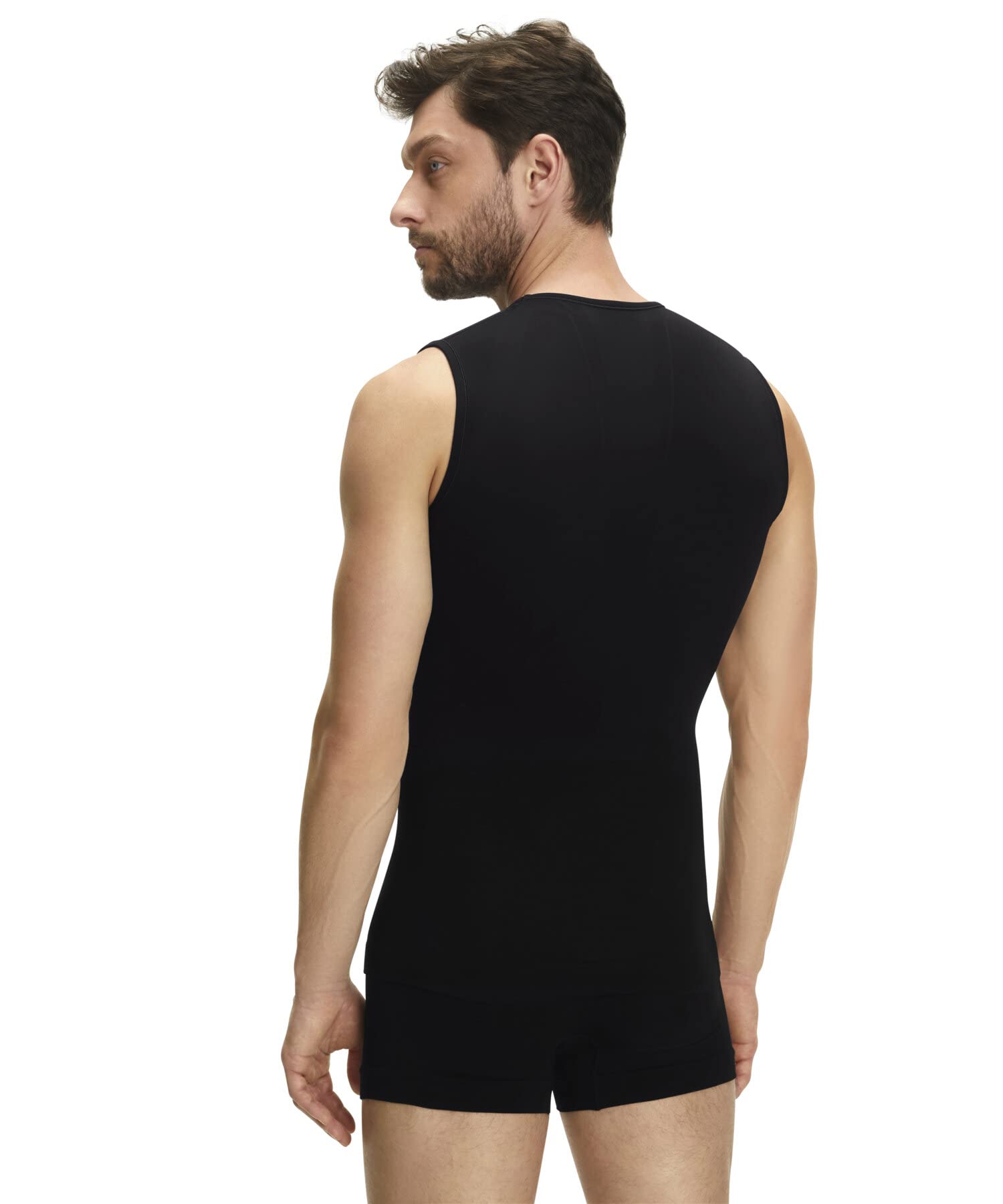 FALKE Men's Thermal Singlet - Quick-Drying, Breathable Underwear for Mild to Cold Weather | Sustainable Merino Wool Base Layer | Perfect for Hiking, Skiing & Winter Sports | Pack of 1