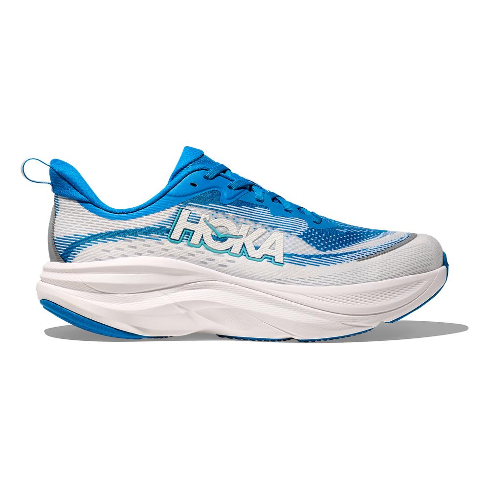 Hoka One One Skyflow Running Shoes - Blue Frost | Lightweight & Cushioned for Road Running & Trail Jogging