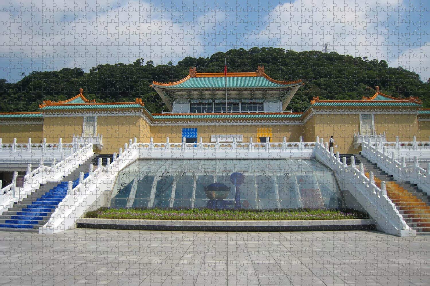 1000-Piece Jigsaw Puzzle for Adults - Taiwan National Palace Museum Taipei Collection | Premium Travel Souvenir & Home Decor Gift