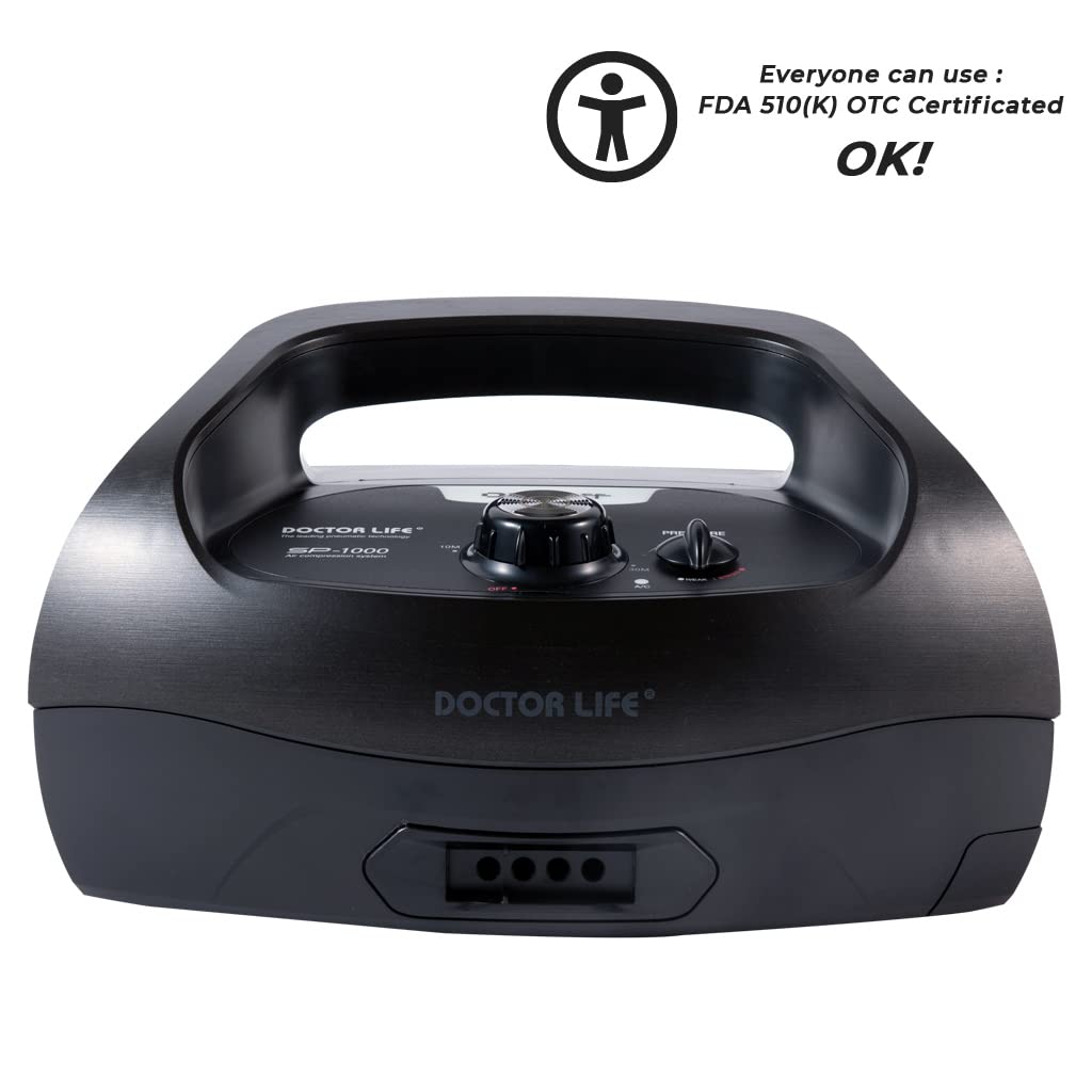 FSA HSA Approved Sequential Air Compression Leg Massager - SP-1000 Large Size for Foot & Leg Recovery, Improved Blood Circulation & Fast Sports Injury Rehabilitation | Perfect for Athletes, Office Workers & Post-Surgery Recovery