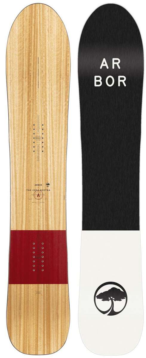**Arbor Costa Nostra Snowboard 2023 - Premium All-Mountain Freestyle Snowboard for Men & Women - Perfect for Powder, Park & Backcountry Riding**
