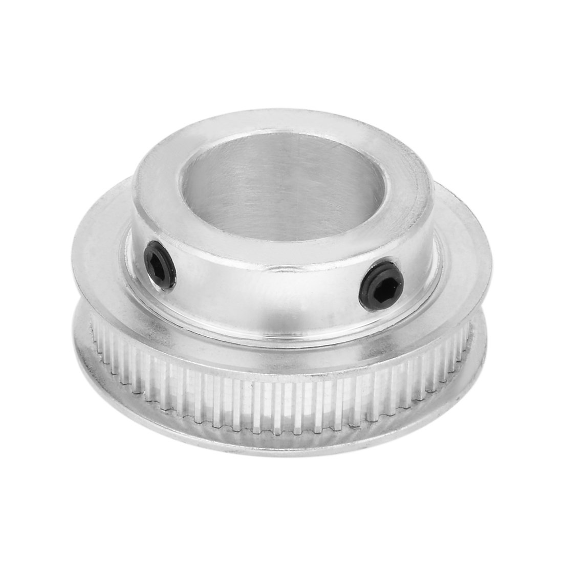 uxcell Aluminum MXL 60 Teeth 20mm Bore Timing Belt Pulley Synchronous Wheel for 6mm Belt - Compatible with 3D Printers, CNC Machines - Perfect for Precision Motion Control and Power Transmission