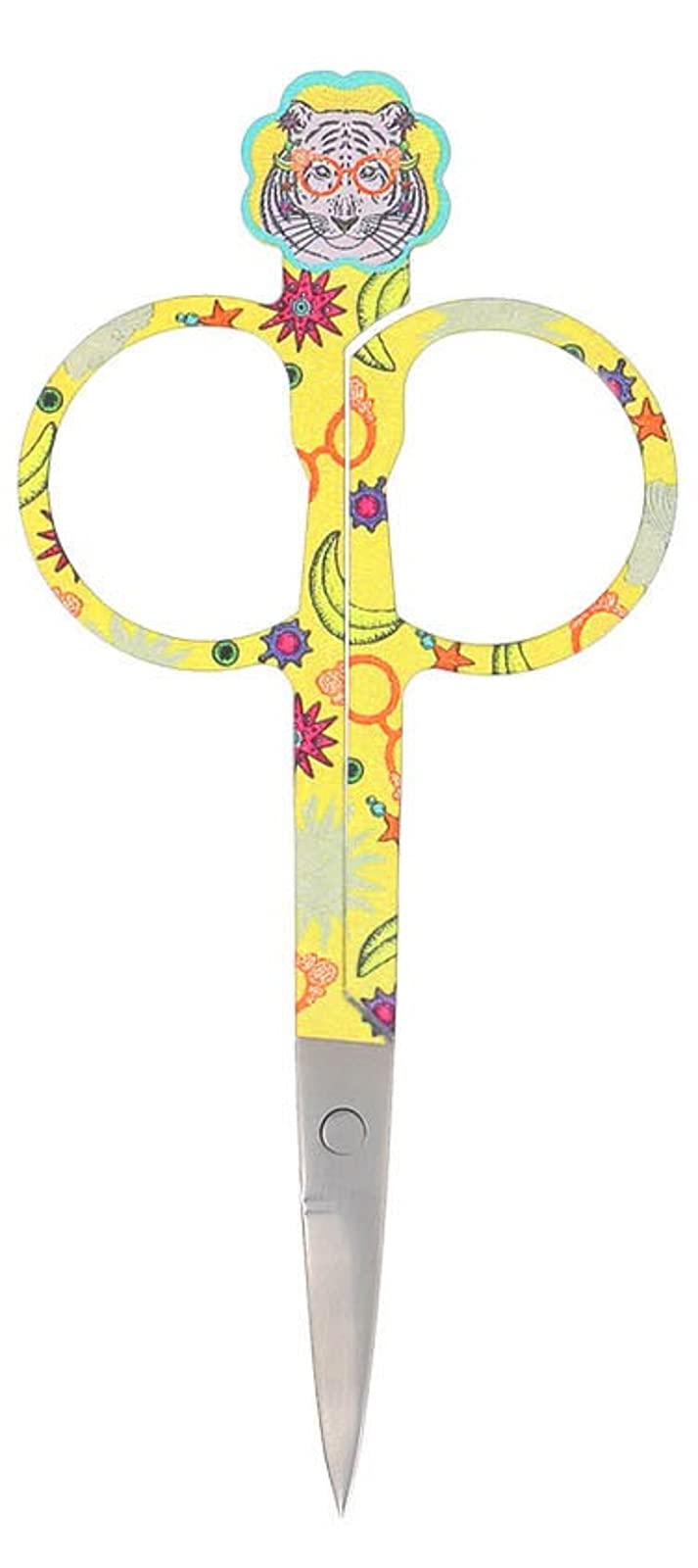 Premium Tiger Design Embroidery Scissors - Sharp Stainless Steel Craft Scissors for Needlework, Quilting & Sewing Projects - Perfect Gift for DIY Enthusiasts & Tailors