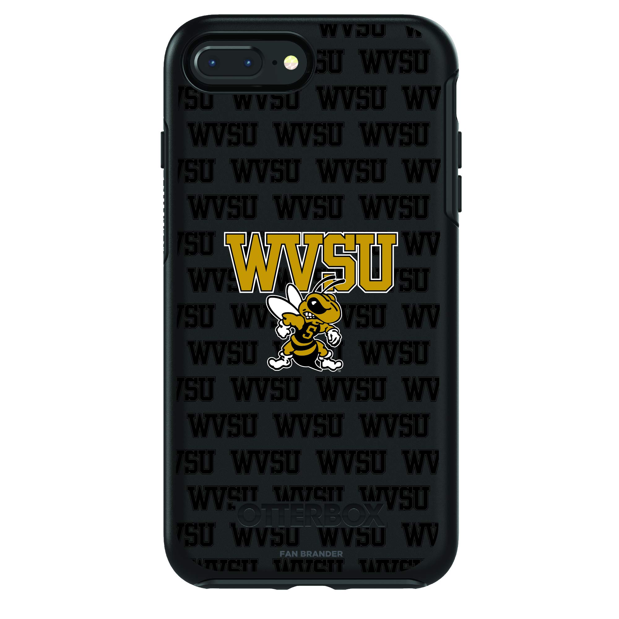 NCAA OtterBox Symmetry iPhone Case - Repeating Wordmark Design for Apple iPhone | Game Day Protection
