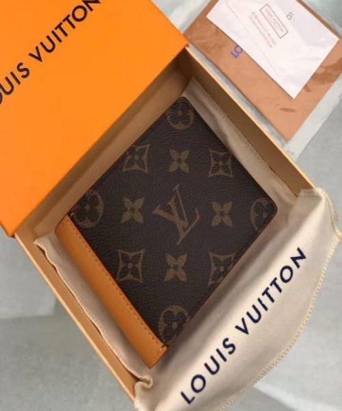 Authentic LV Multiple Wallet by Virgil Abloh - Monogram Canvas Designer Wallet for Men | Luxury Gift for Birthday, Anniversary & Travel Accessories
