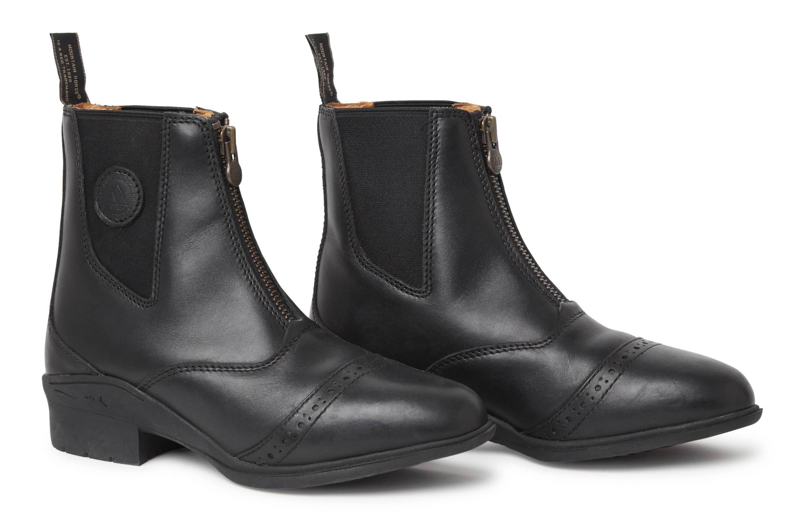 Mountain Horse Aurora Zip Paddock Boots for Women - Comfortable Equestrian Riding Boots for Horseback Riding, Barn Work & Outdoor Activities
