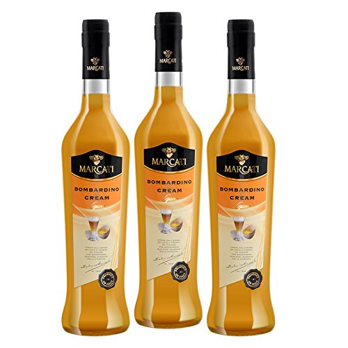 Authentic Italian Bombardino Cream Liqueur - 3 Bottle Pack | Perfect for Holiday Cocktails, Desserts & Coffee Enhancer