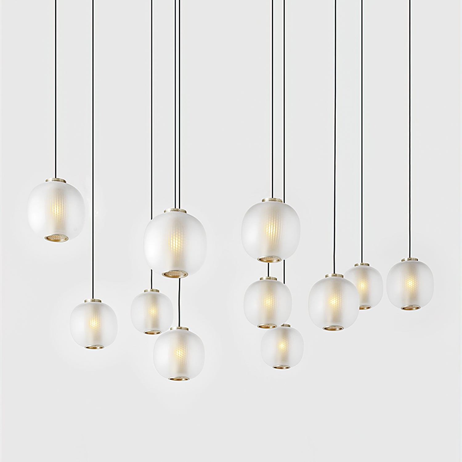 Bloom Glass Pendant Light - Modern Hanging Fixture for Kitchen Island, Dining Room & Bedroom Lighting | Dimmable LED Chandelier for Home Decor
