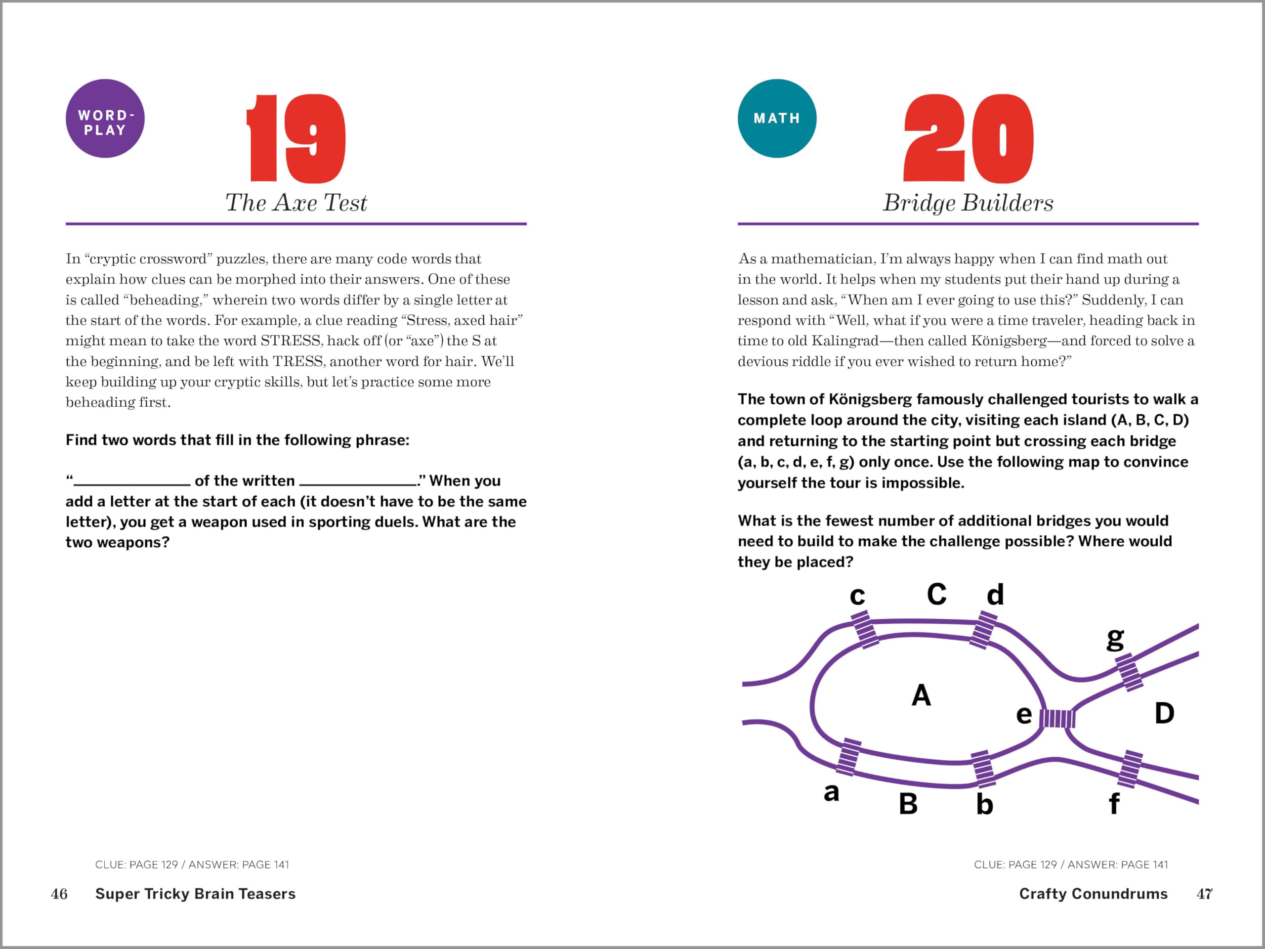 Super Tricky Brain Teasers: 120 Challenging Riddles, Math Puzzles & Logic Games for Adults & Teens - Perfect for Family Game Nights, Road Trips & Classroom Activities