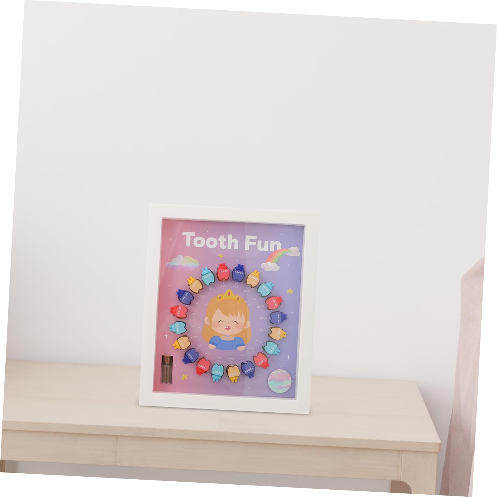 KOMBIUDA Teeth Storage Box Set - Kids Tooth Holder Case for Baby Teeth & Fetal Hair Keepsake - Perfect for Organizing and Preserving Children's First Teeth & Special Memories